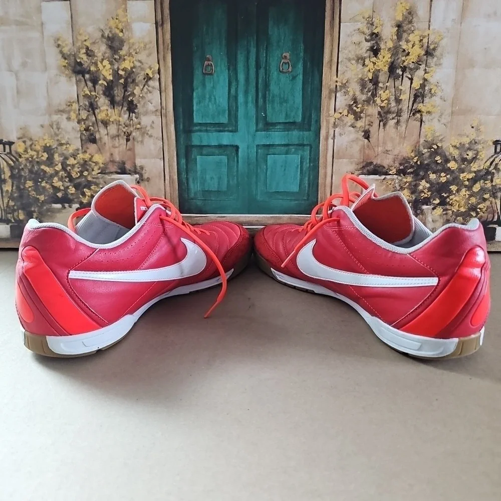 Nike Tiempo Natural IV Leather IC US 14 UK 13 509090 619 Soccer Futsal Shoes